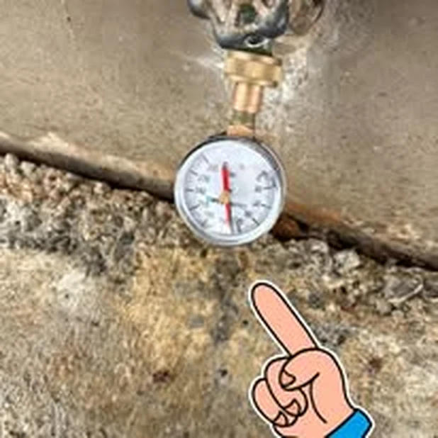 Water pressure test